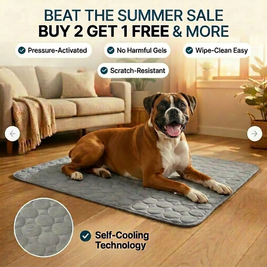 SnoozeCool™ - Self Cooling Pet Mat 2.0